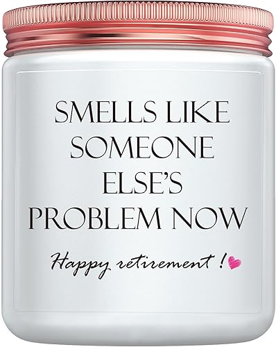Regalos de jubilación para mujeres y hombres, las mejores velas Happy Retired 2025, divertidas ideas de regalo para profesores, compañeros de