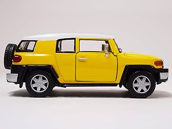 Amazon | キンスマート トヨタ FJクルーザー イエロー 1/36 ミニカー
