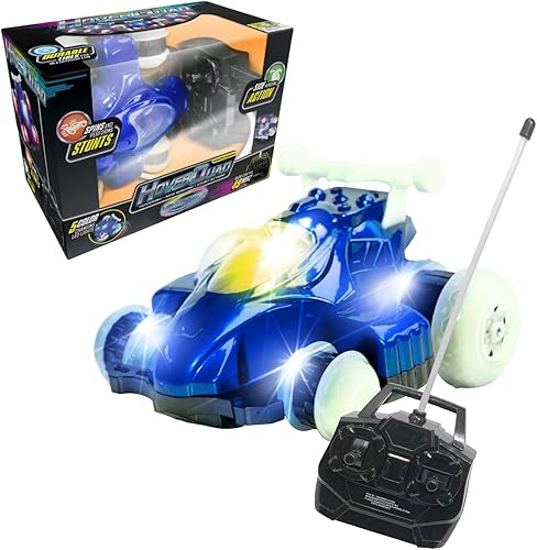 Mindscope La acción azul del truco del control de radio de Hoverquad enciende el vehículo LED 49 MHz