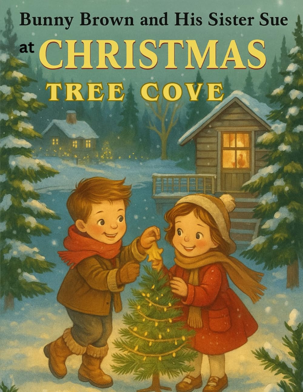 Bunny Brown and His Sister Sue at Christmas Tree Cove - The Wonder of Innocence: A Winter Tale of Friendship and Giving