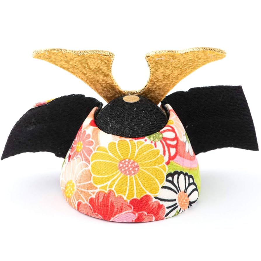 Amazon | 五月人形 兜 鯉のぼり コンパクト ミニ ちりめん 白木