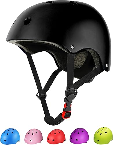 Casco de bicicleta para niños, cascos ajustables para niños de 2 a 8 años, 8 a 14 años, casco multideportivo para niños, para bicicletas, patinetas,
