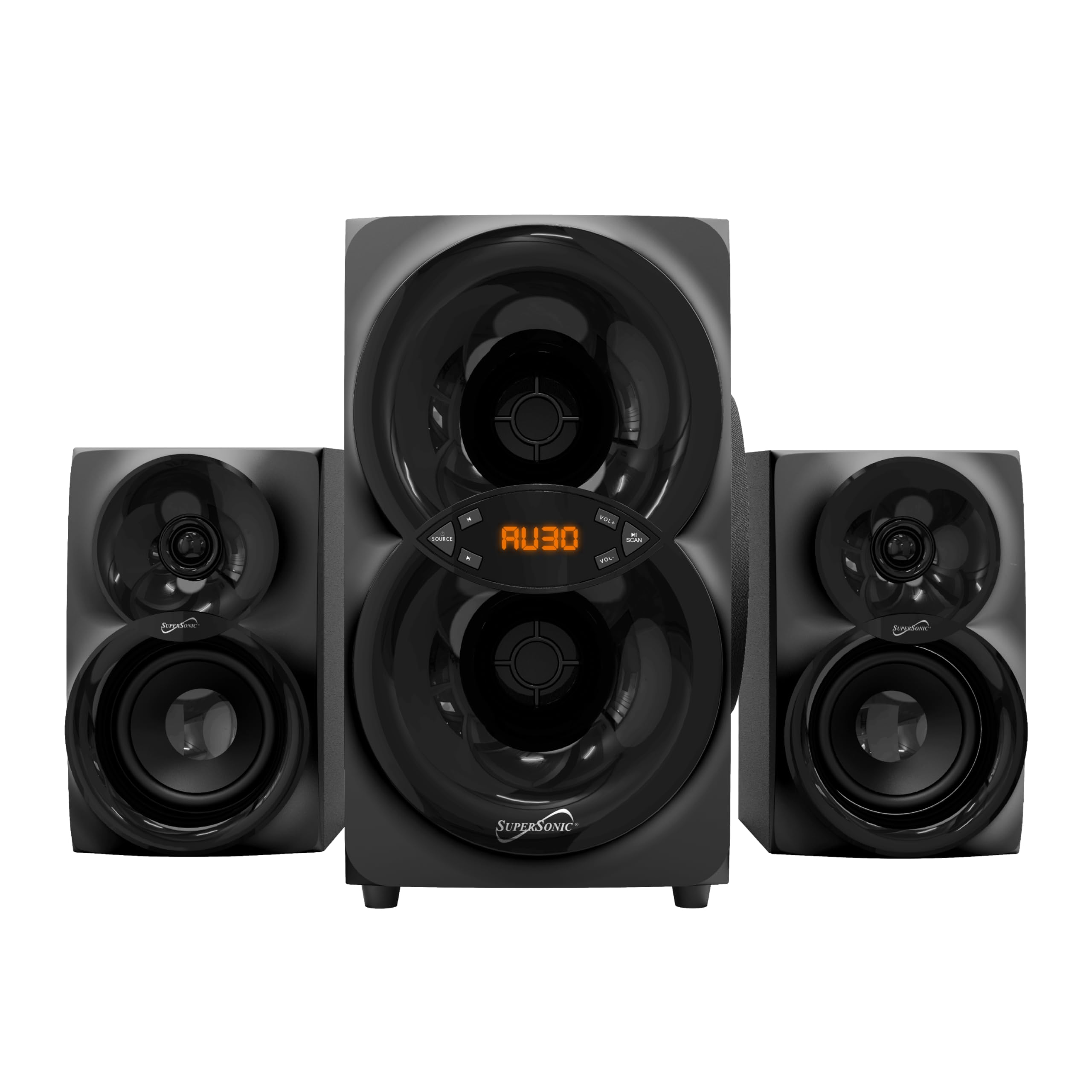 Amazon.com: Supersonic SC-1136BT 2.1 CH Multimedia Bluetooth