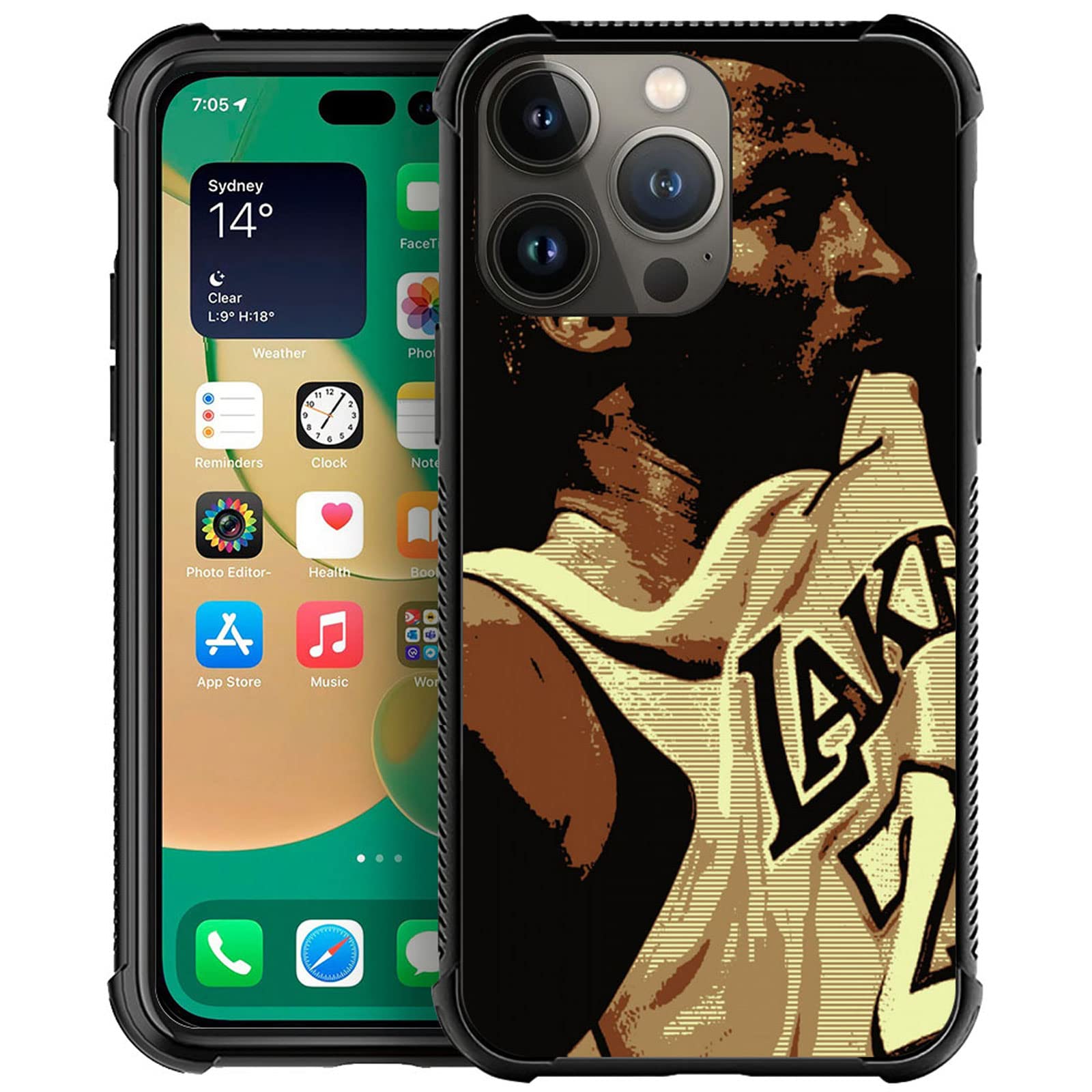 GoodsproutCompatible with iPhone 14 Plus Case,Victory Anime Pattern Design Shockproof Non-Slip Case for Apple iPhone 14 Plus