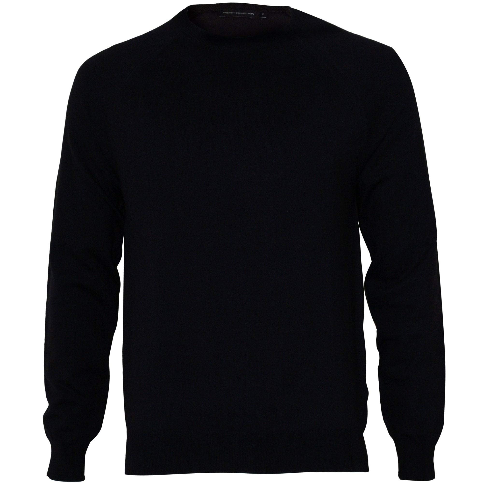 French Connection Luxe Crew-Neck Men's Jumper, Navy X-Large