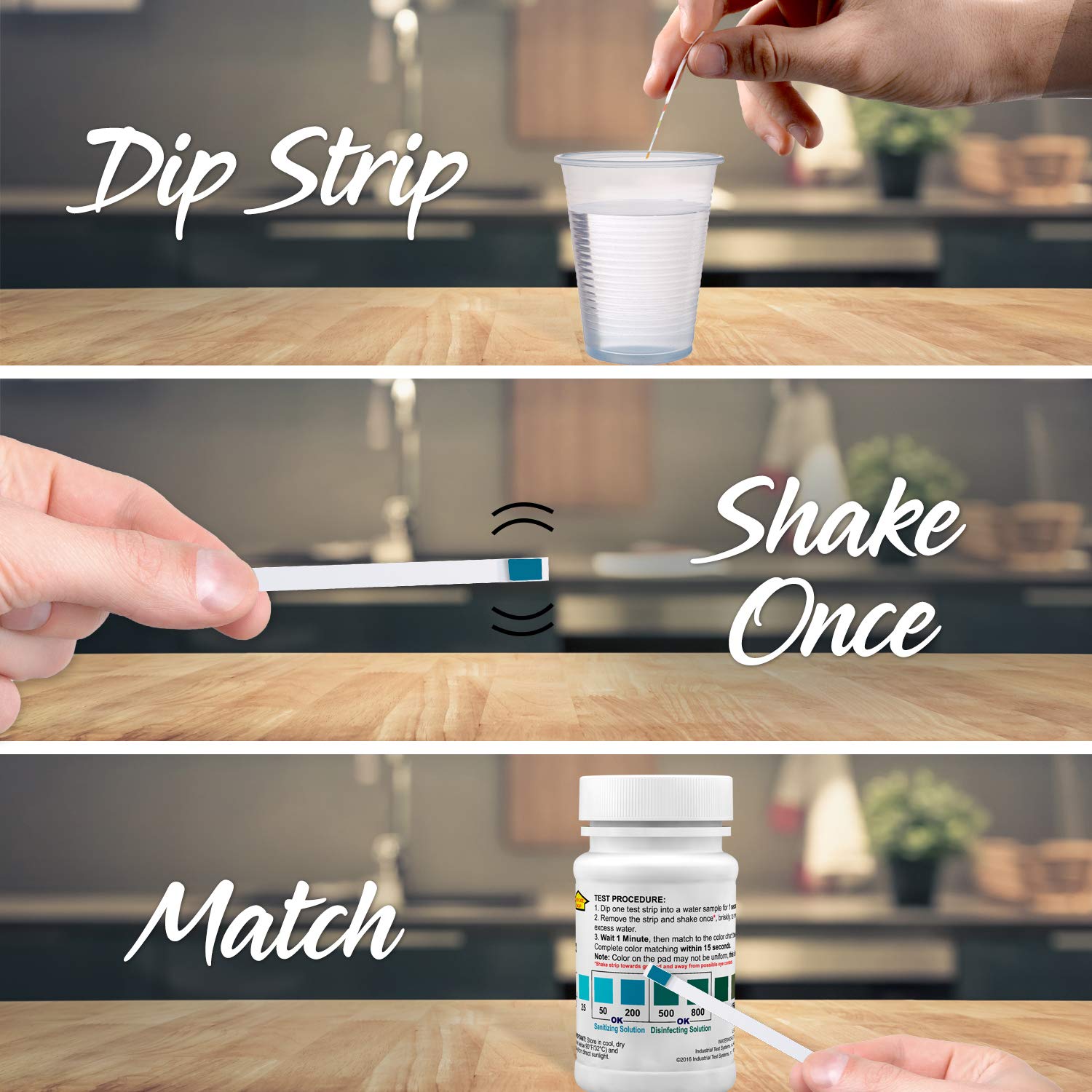 Industrial Test Systems 4801243K Chlorine Sanitizer and Disinfectant