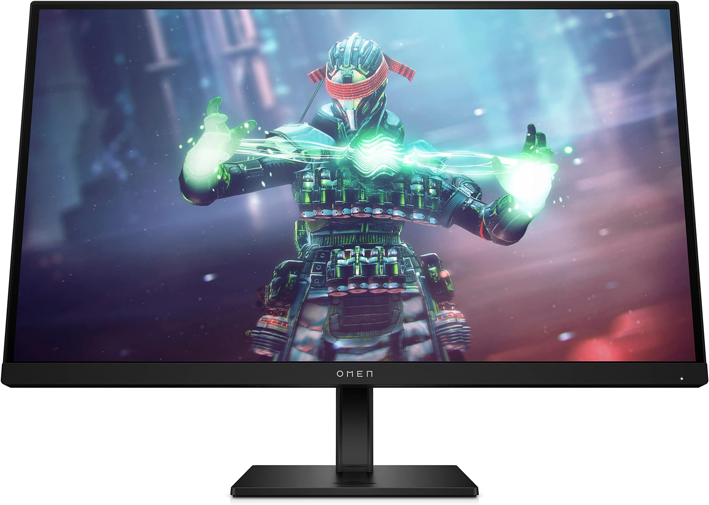 HP OMEN 27k Gaming Monitor | 27'' UHD IPS 144hz | Gaming Console Compatible | 1xHDMI 2.0 | 1x HDMI 2.1 | 1x DP | AMD FreeSync Premium | Dual speakers | Tilt Pivot & height adjustments | VESA Mountable