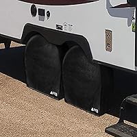 Vista 8 de Leader Accessories Fundas para neumáticos (paquete de 4) – Protectores de ruedas resistentes e impermeables para camiones, SUV, Jeep, cámper