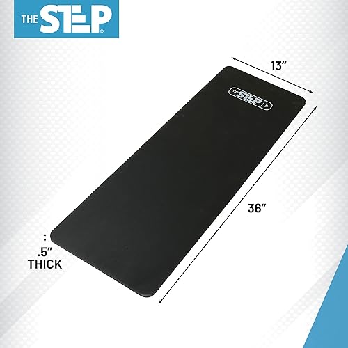 Miniatura 2 de The Step Alfombrilla de ejercicio pequeña  Esterilla de entrenamiento premium para uso en el gimnasio en casa y estudio, tapete de yoga extra