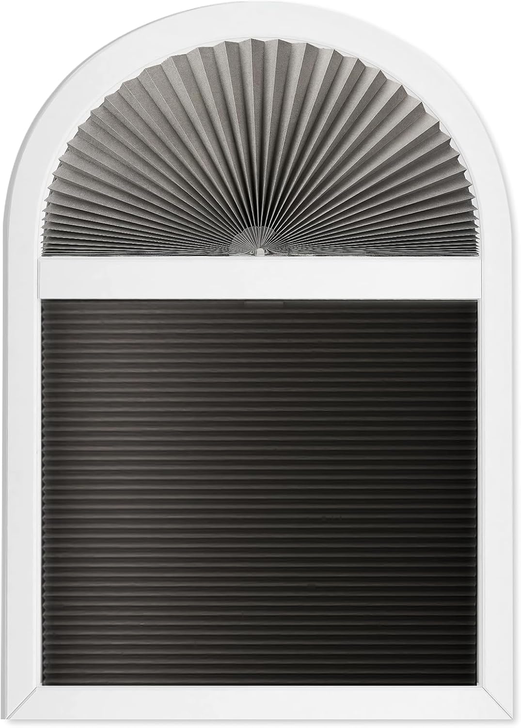 Zipcase 6 Pack Window Blackout Shades and 2 Pack Arch Window Shade