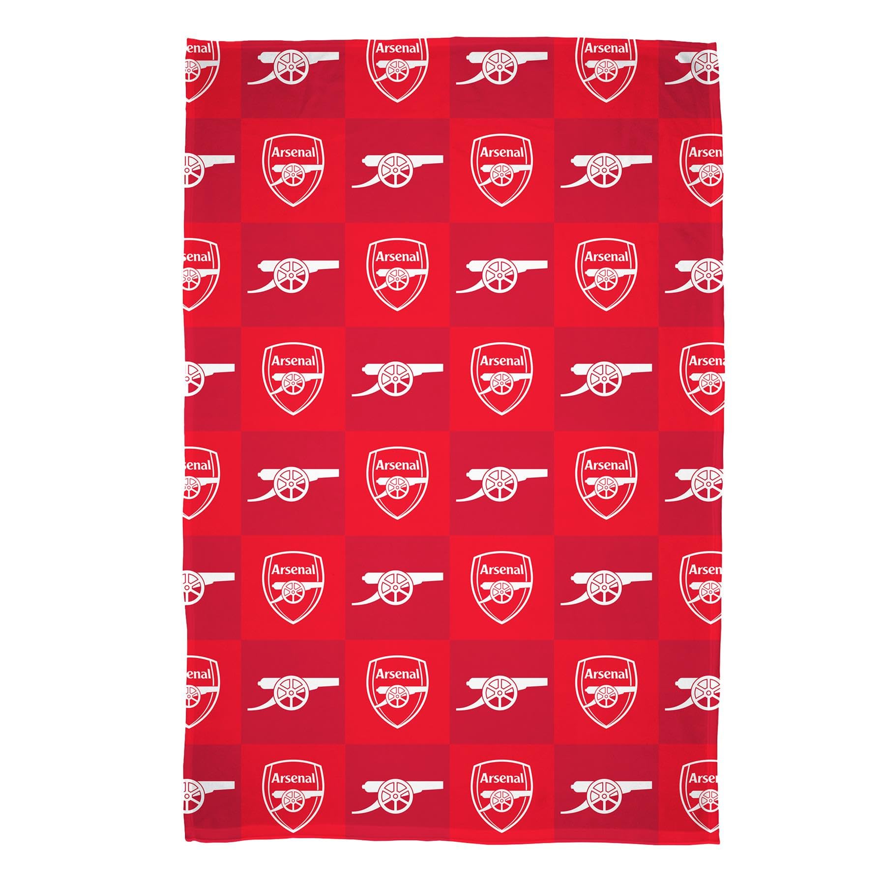 ARSENAL FOOTBALL CLUB Arsenal Fc Check Fleece Blanket