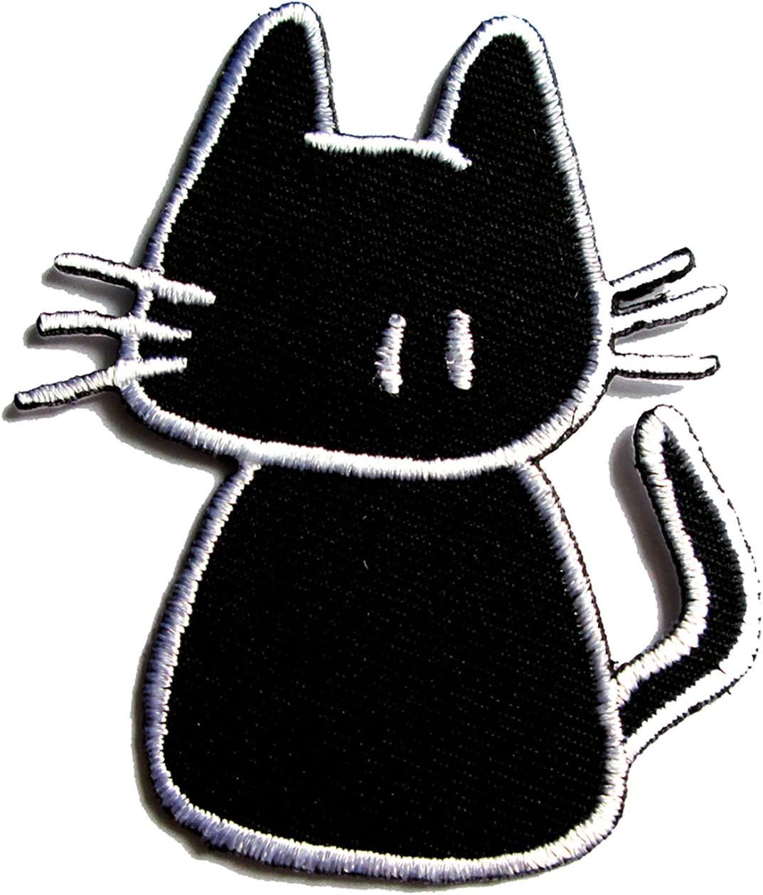 Black Cat, Embroidery Cartoon
