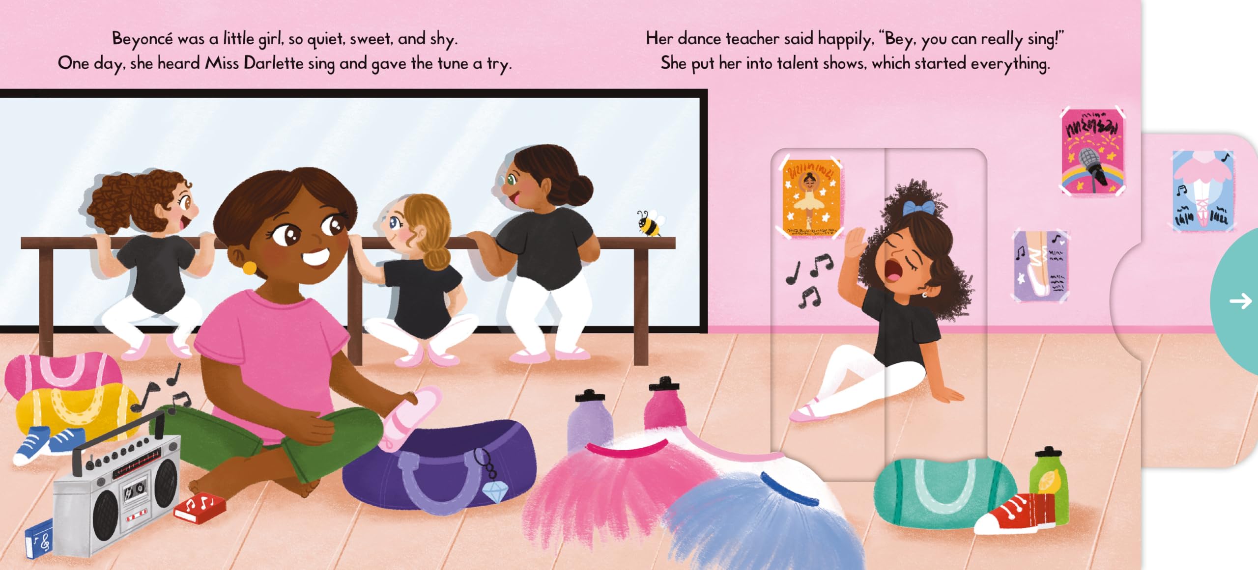Little Superstars: Beyoncé: A Push, Pull, Slide Book