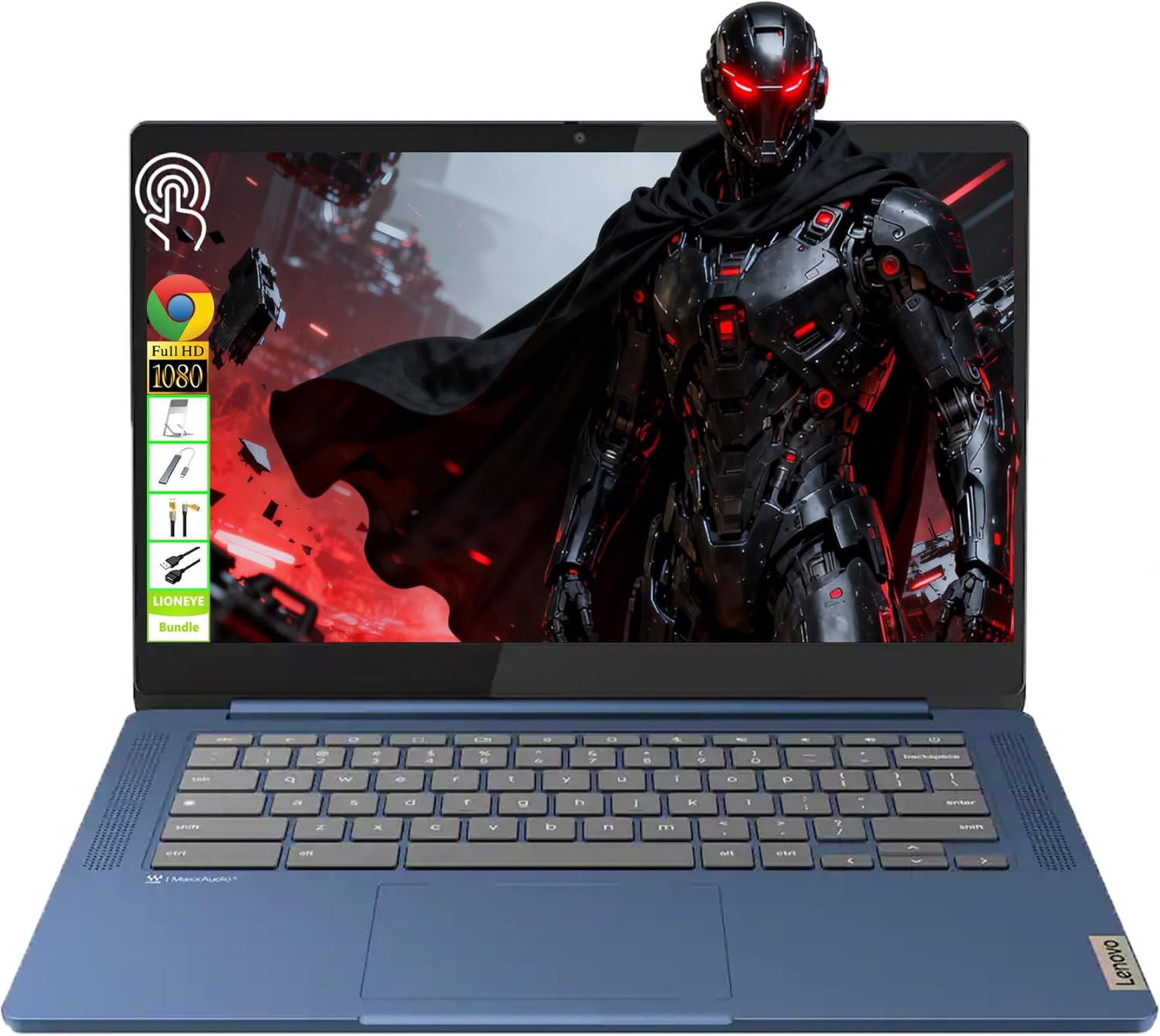 Lenovo IdeaPad Slim 3 Chromebook 14″ FHD Touchscreen Laptop, MediaTek Kompanio 5…