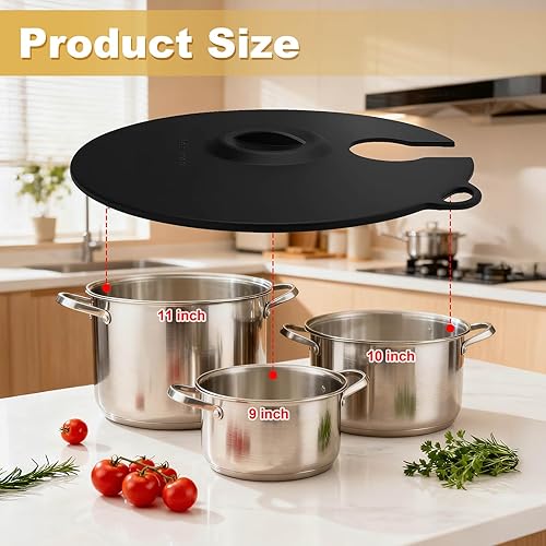 Vista 3 de Sous Vide - Tapas de silicona para cocina de precisión, se adaptan a hasta 11 ollas, compatible con cocinas de precisión Anova Culinary Sous Vide