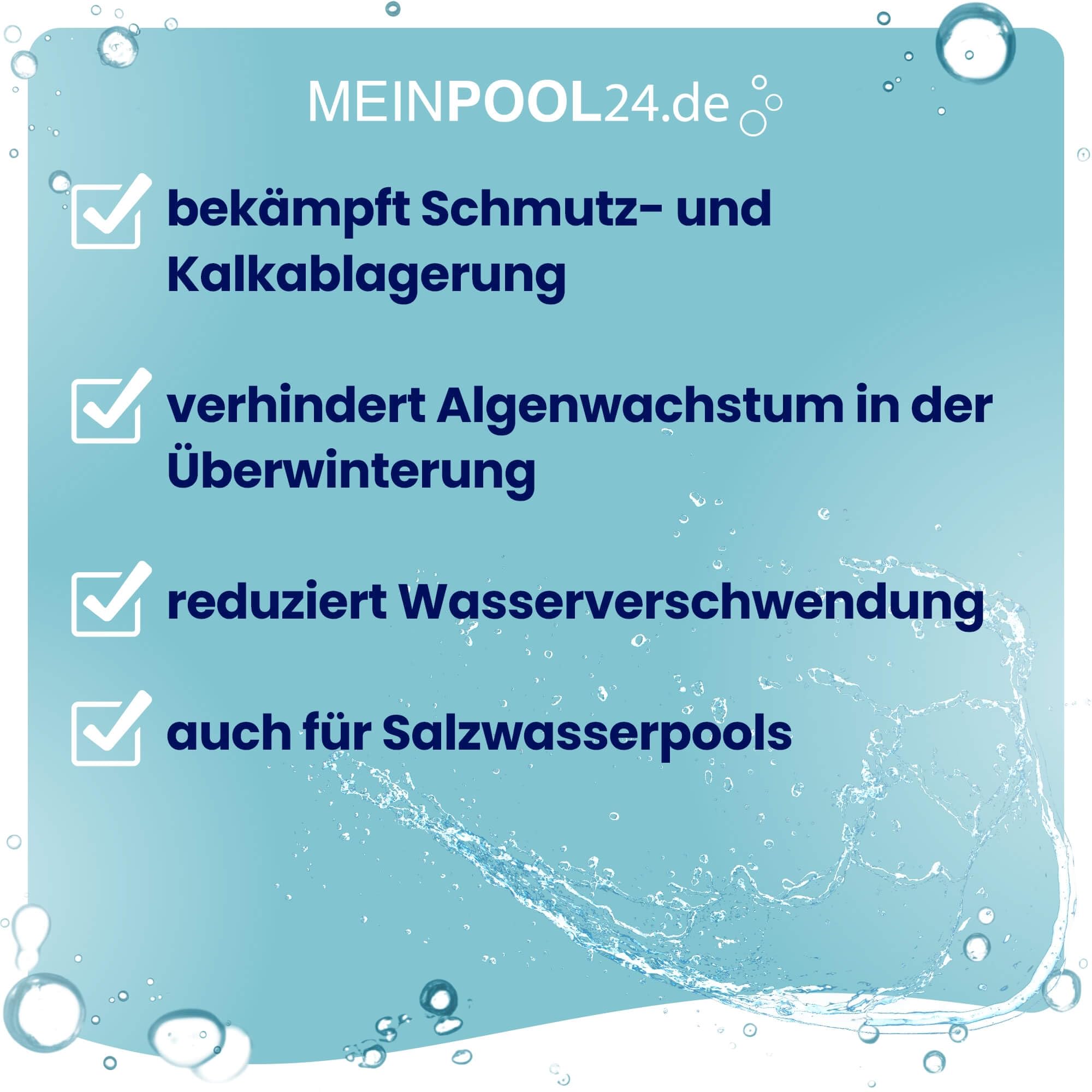 Meinpool24.de 2 x 5 l Pool Wintermittel Überwinterungskonzentrat für Schwimmbad und Pool Überwintermittel