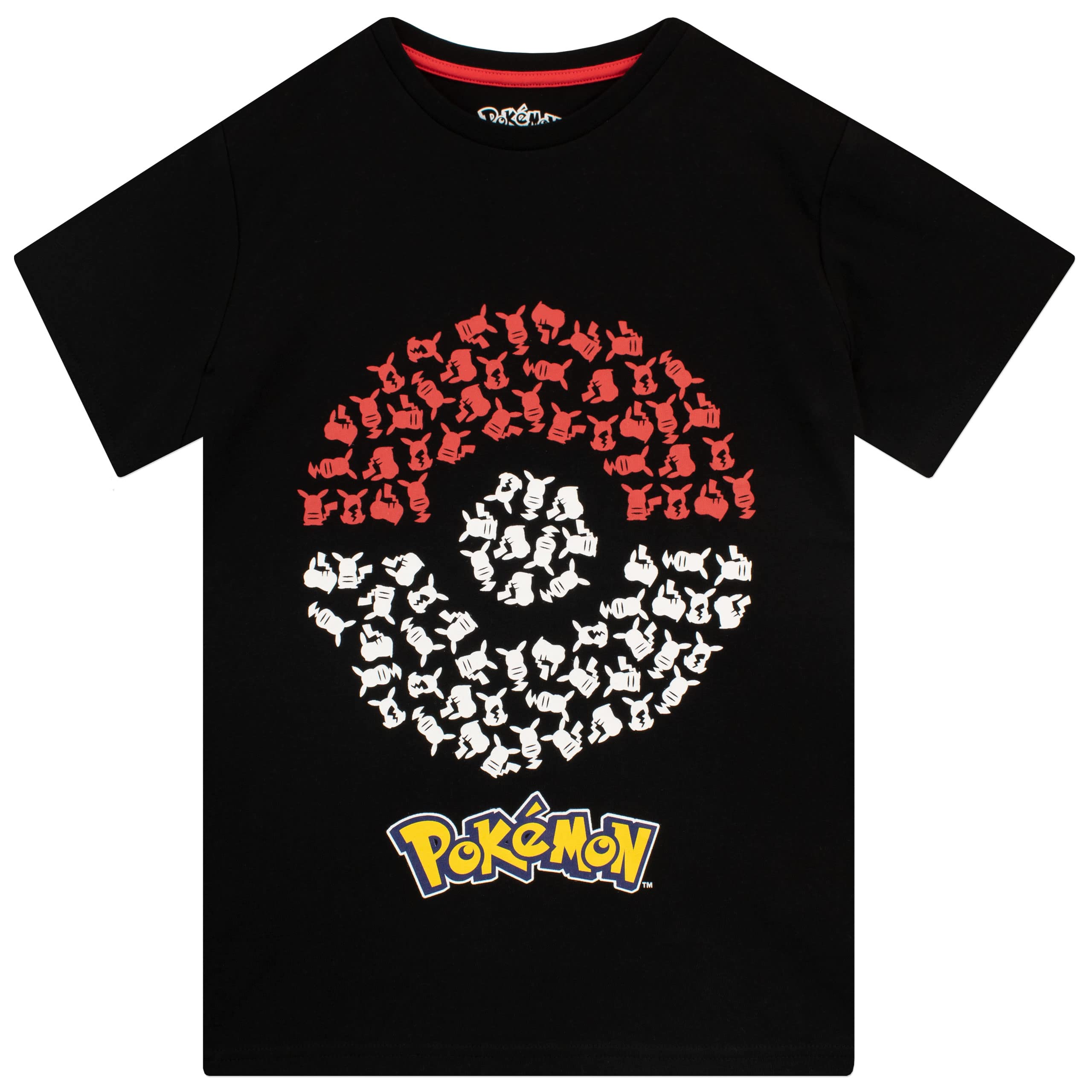 Pokémon Niños Superior Y Corto Pikachu