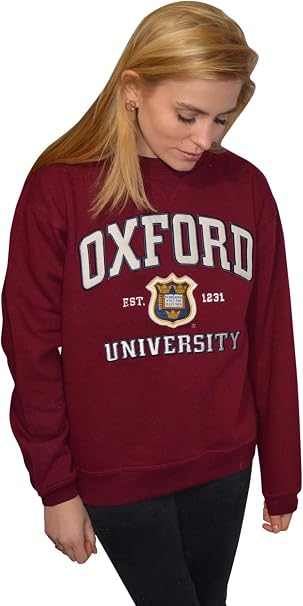 Oxford University OU201 Licensed - Felpa unisex marrone XS : Amazon.it:  Abbigliamento