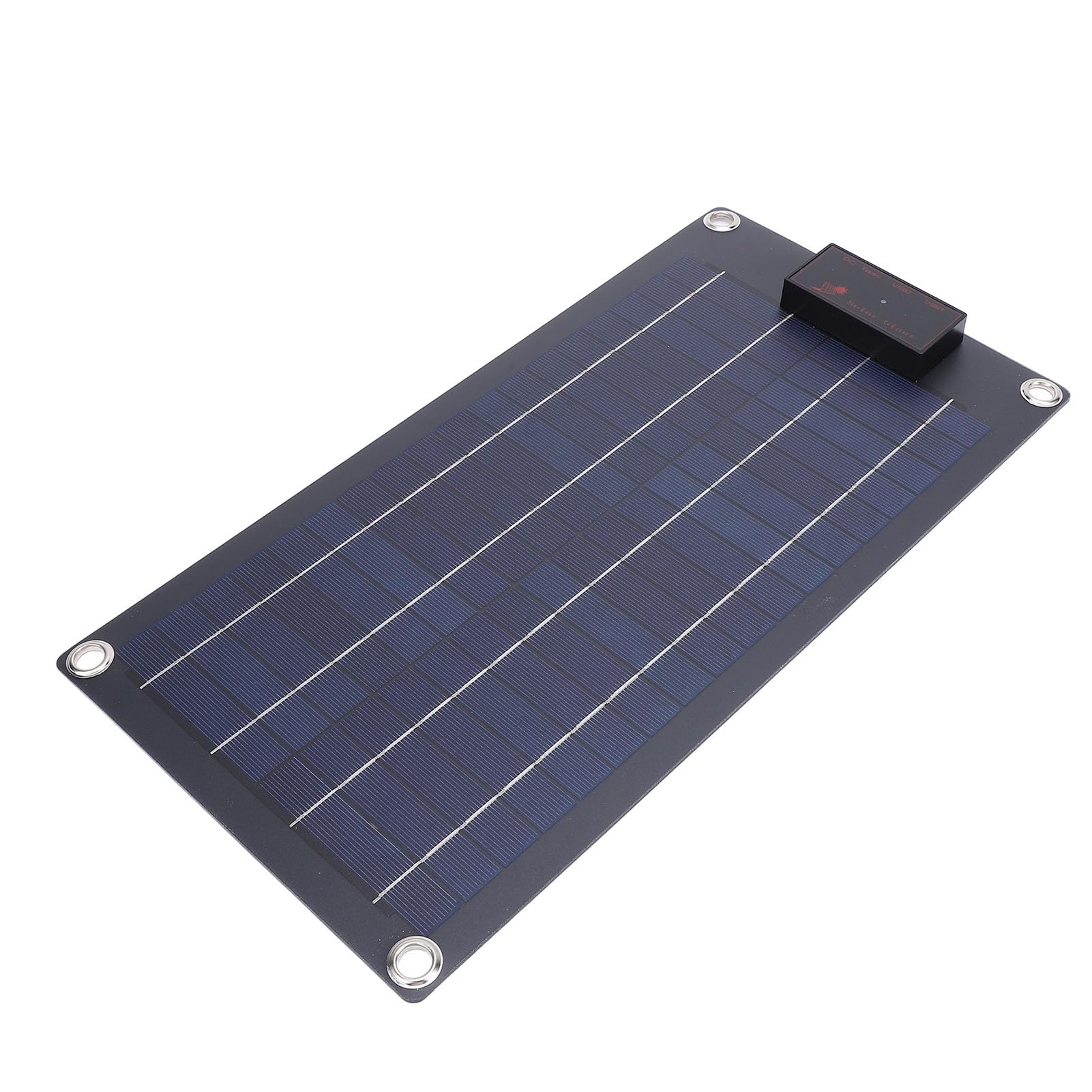 Cargador de Panel Solar de 10 W y 18 V, Cargador Solar USB Portátil con Corriente de Carga de 100 A para Acampar y Caminar
