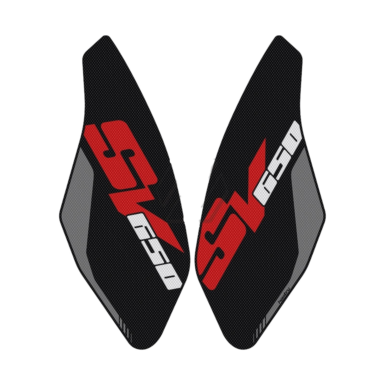 Tank Pads Für Suzuki SV650 SV 650 2017-2022 Motorrad Seite Tank Pad Schutz Knie Grip Anti-rutsch (Color : 1)