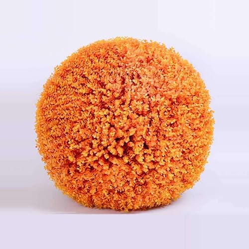 Miniatura 1 de LXUXZ Bola topiaria de plantas artificiales, bola de vegetación artificial, decoración de boj de imitación, follaje decorativo, plantas de