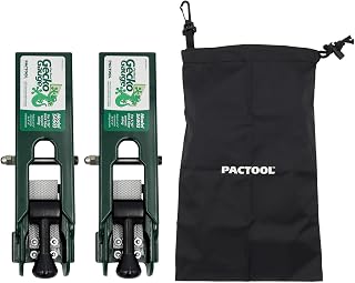 PacTool SA9031 Gecko Gauge Siding Mounting Kit With Pouch - For Use with 5/16-Inch Fiber Cement Siding, James Hardie's Updated HZ5 Series - Lap Siding Gauge - Essential Siding Tools
