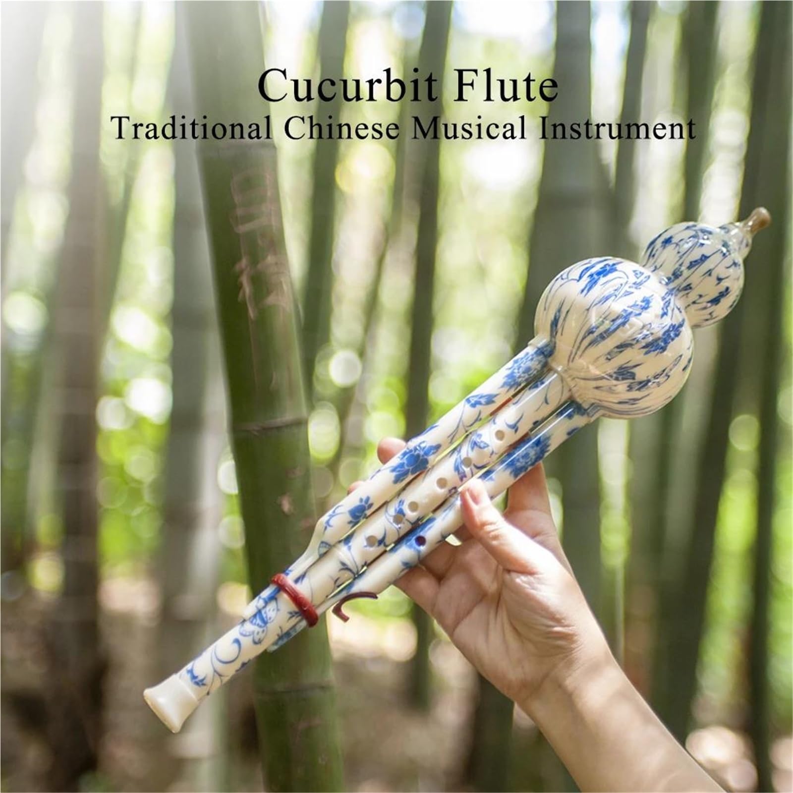 Instrumento De Flauta Hulusi ABS Hulusi Chino Curcubit Calabaza Flauta Clave De C Sonido Dulce Y Claro Instrumento De Viento De Madera
