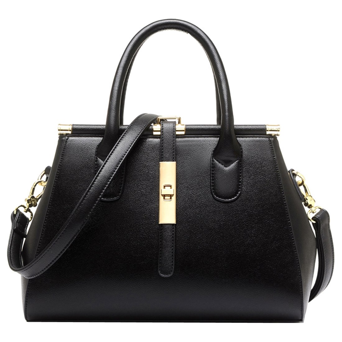 Women's Genuine Leather Purse Handbag Shoulder Bag Tote Brief Case