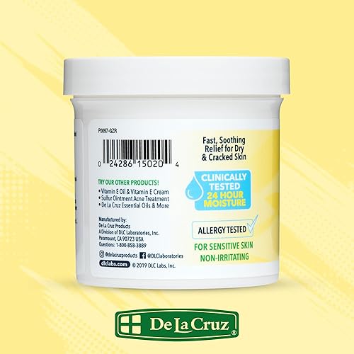 Miniatura 7 de De La Cruz Arnica Salve crema para pies secos y agrietados y loción hidratante para manos secas humedad de 24 horas para pieles secas y ásperas