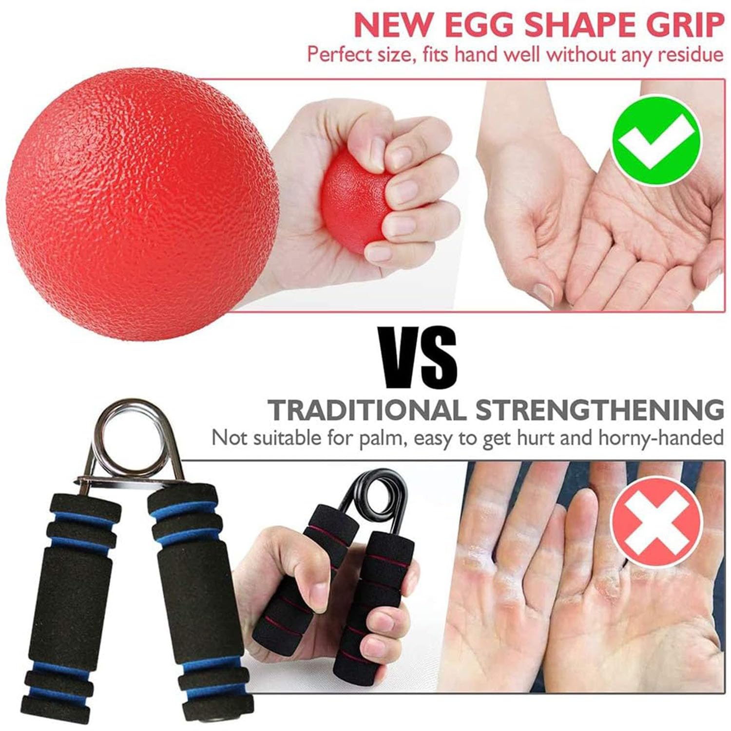 Zyyini 3 pièces Silicone poignée Balle Main Poignet Exercice balles Personnes âgées réadaptation préhension serrer la Force Extensible soulagement du Stress Formation Balle de Massage(3 Zyyini 3 pièces Silicone poignée Balle Main Poignet Exercice balles Personnes âgées réadaptation préhension serrer la Force Extensible soulagement du Stress Formation Balle de Massage(3