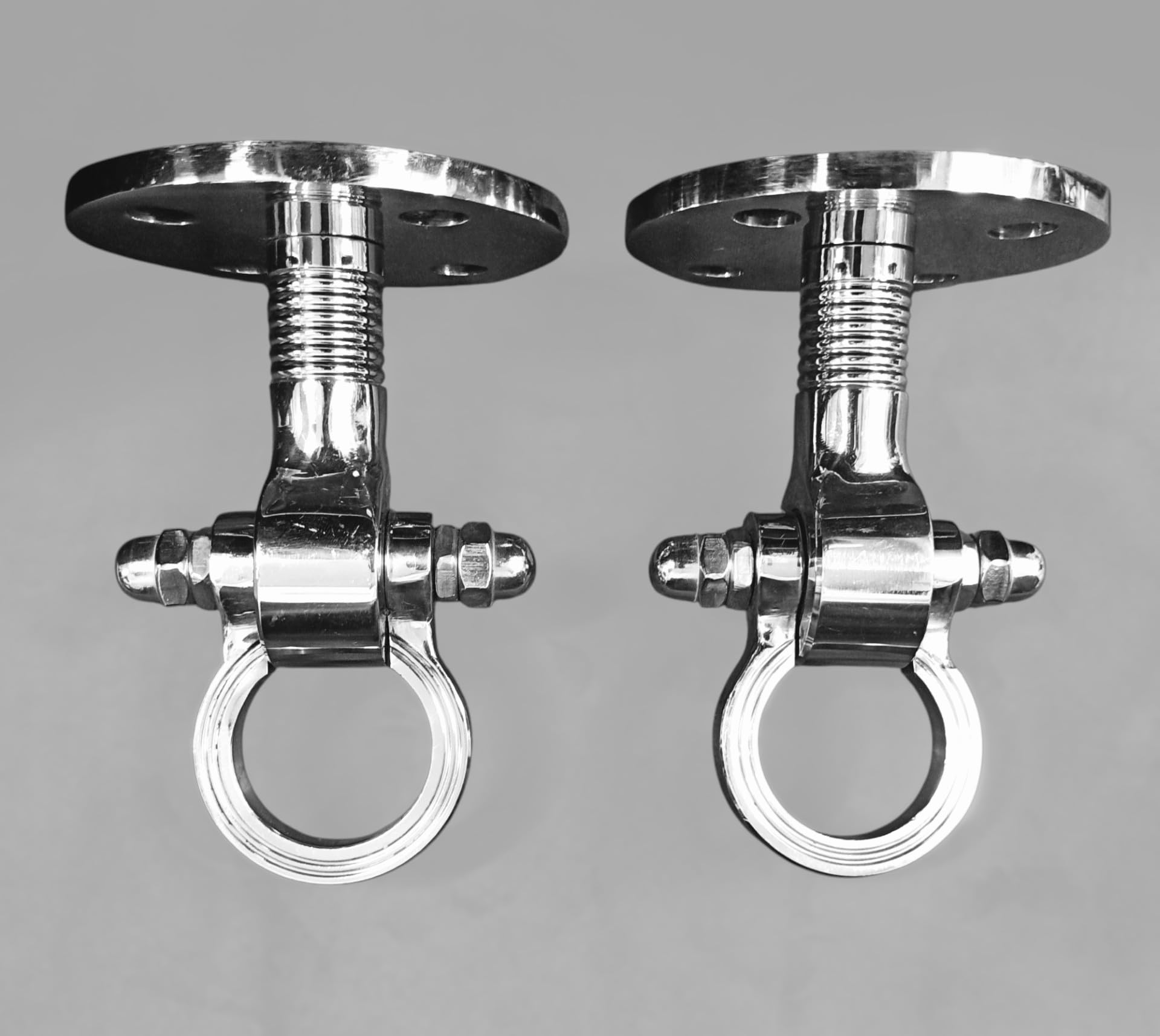 Jhulawala Ceiling Hook Kada for Patio JHULA, Swing Punching Bag Superior HI-Grade Quality, KADA for Patio Swing, Hammock Swing 25MM Rod with Weight Capacity of 750KG, (Pack of 2PCS) Ceiling KADA 1