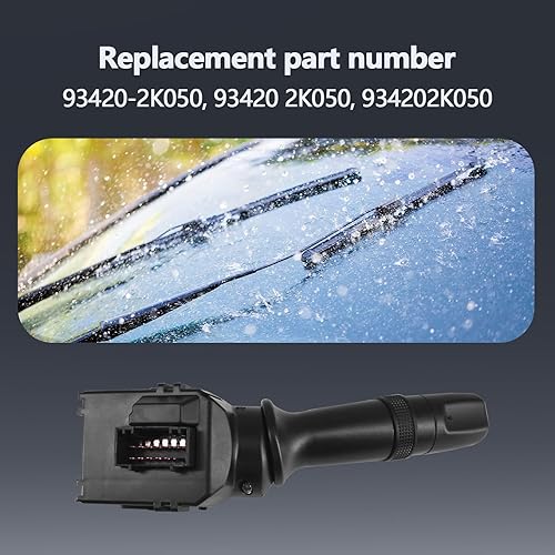 Miniatura 6 de Interruptor del limpiaparabrisas con control trasero para Hyundai 2010-2017, Kia Soul Forte Koup 2011-2013, el conjunto del interruptor de lavadora