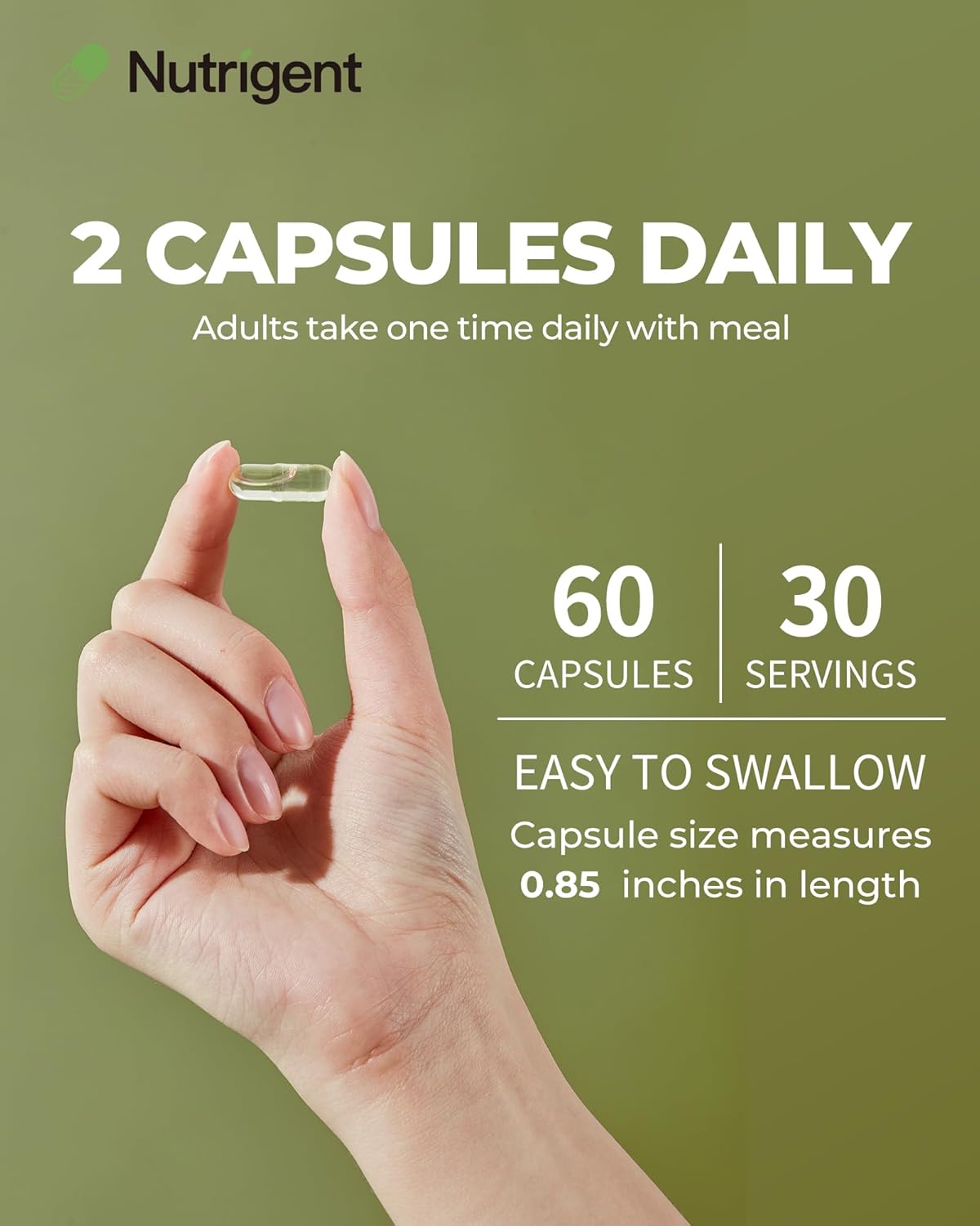 USDA Organic Hemp Seed Oil 1000 mg, Cold Pressed & 100% Pure, Plant-Based Omega 3-6-9 for Heart, Joint, Relaxation & Emotional Wellness, 60 Capsules - Image 5