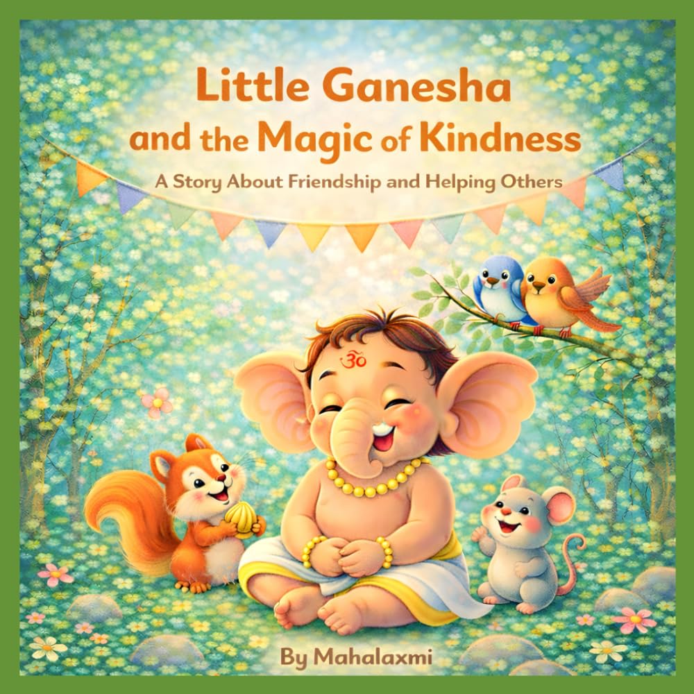 Little Ganesha and the Magic of Kindness: A Sweet Story of Kindness and Friendship for Kids (The Little Ganesha Values Series)