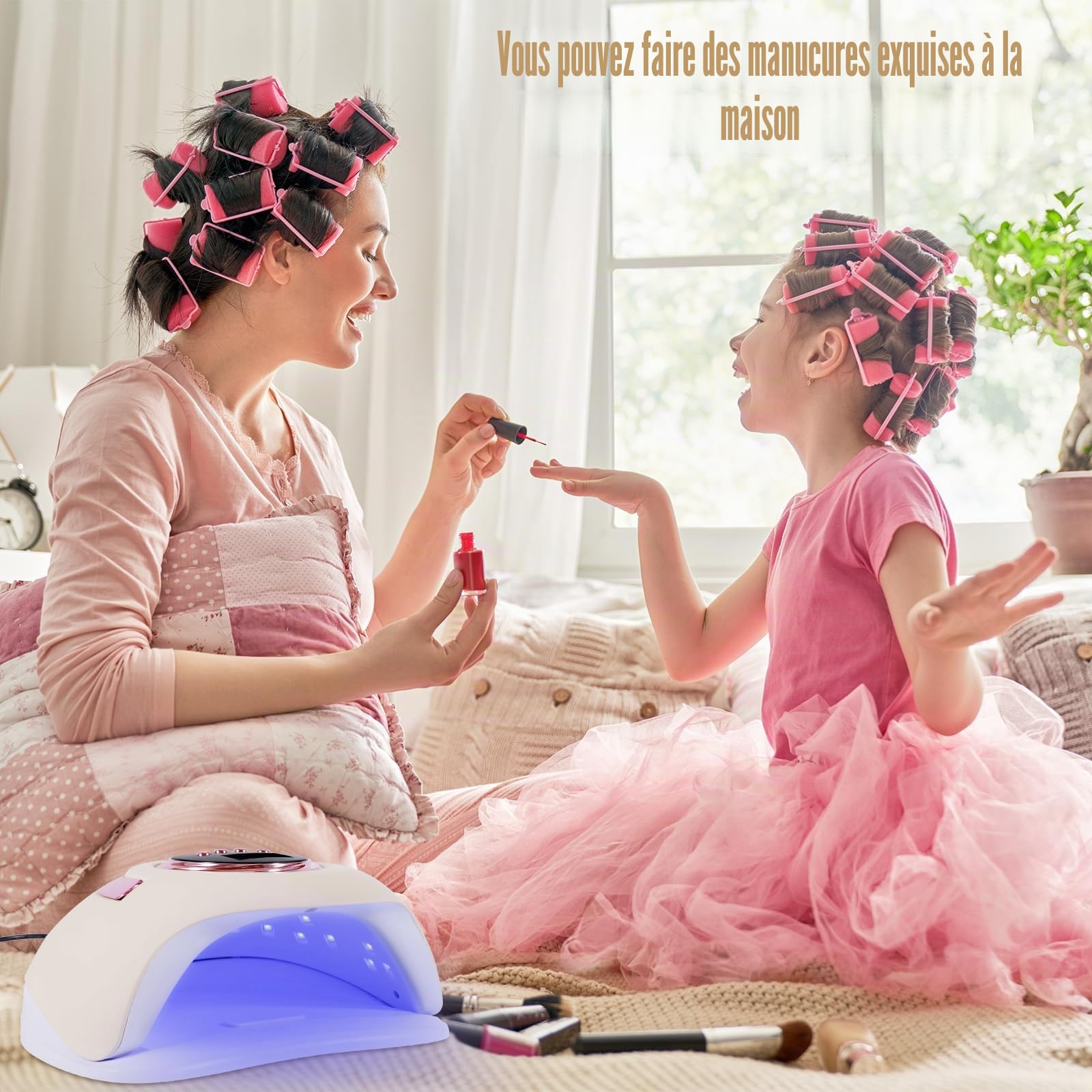 Lampe led ongle 180 W avec capteur automatique,Lampe uv pour polymériser les ongles avec 4 commandes de temps