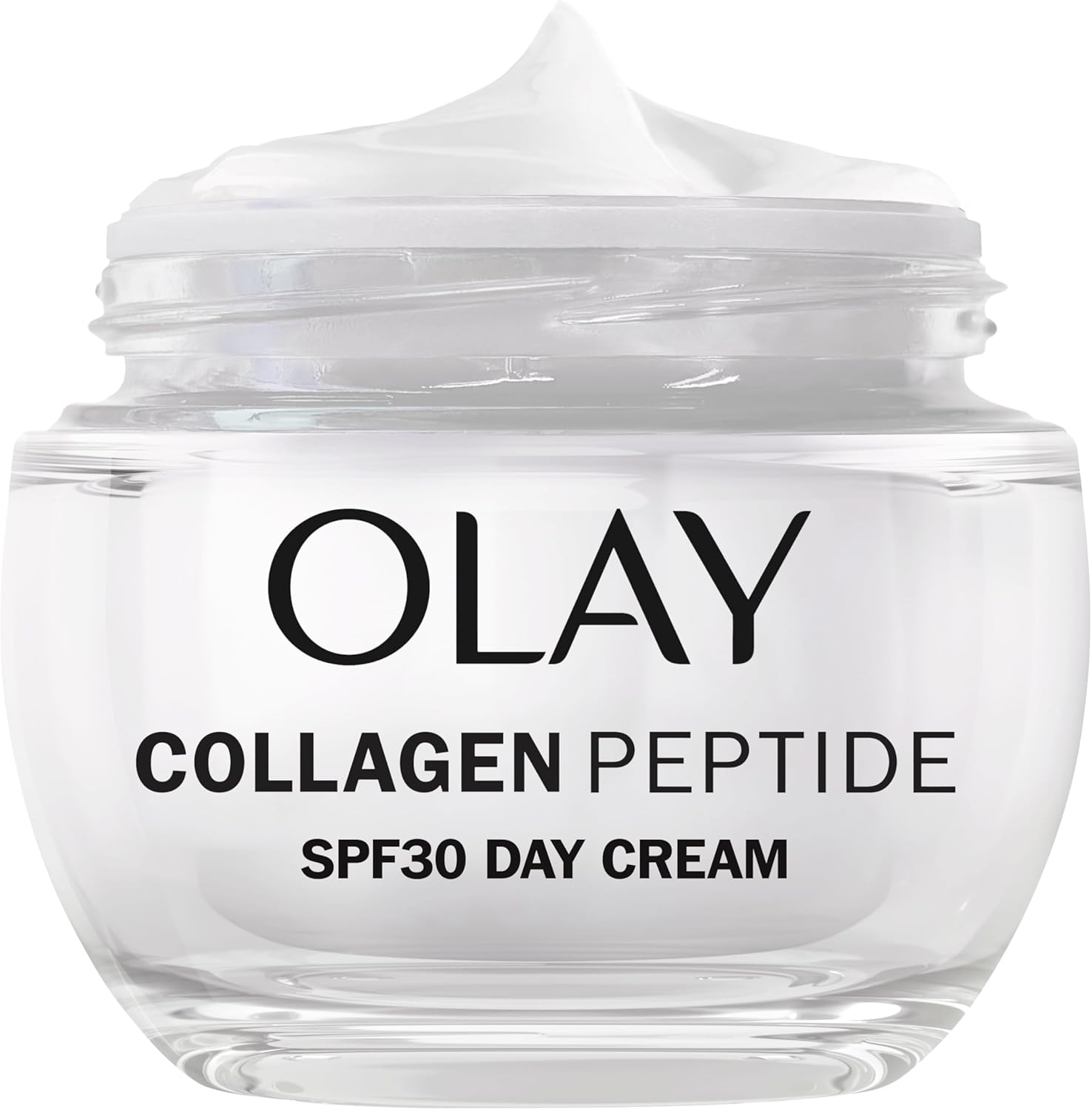 Olay Collagen Peptide Face Moisturiser Day Cream SPF30 – Skincare for Women, Niacinamide 99% Purity, Antioxidant Vitamin E, Advanced Anti-Aging Moisturiser; Strengthens, Restores, Hydrating, 50ml