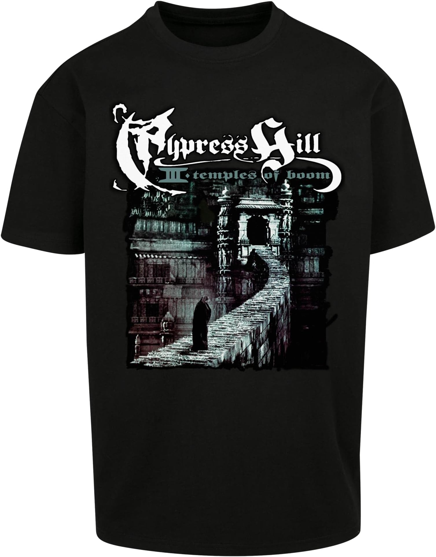 Mister TeeMister Tee Men's Cypress Hill Temples of Boom Oversize Tee Black XL T-Shirt