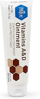 Medpride Vitamin A & D Diaper Rash Ointment| Protectant Cream For Sensitive Baby Skin| 4oz Tube| Lanolin & Petrolatum Form...