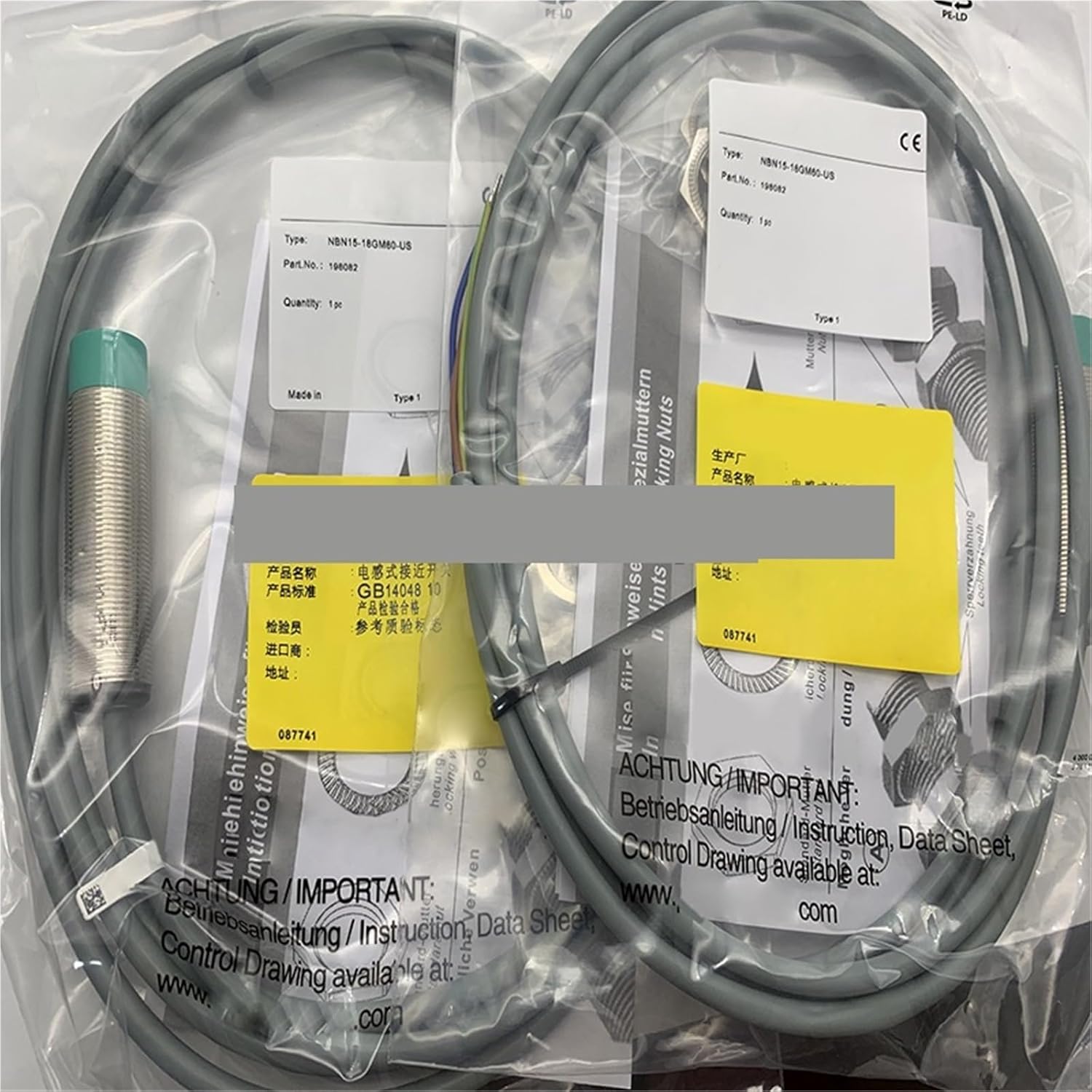 1pcs sensor NBN4-12GK50-E2 NBN4-12GK50-E0 NBN15-18GM60-UO NBN15-18GM60-US(NBN15-18GM60-UO)