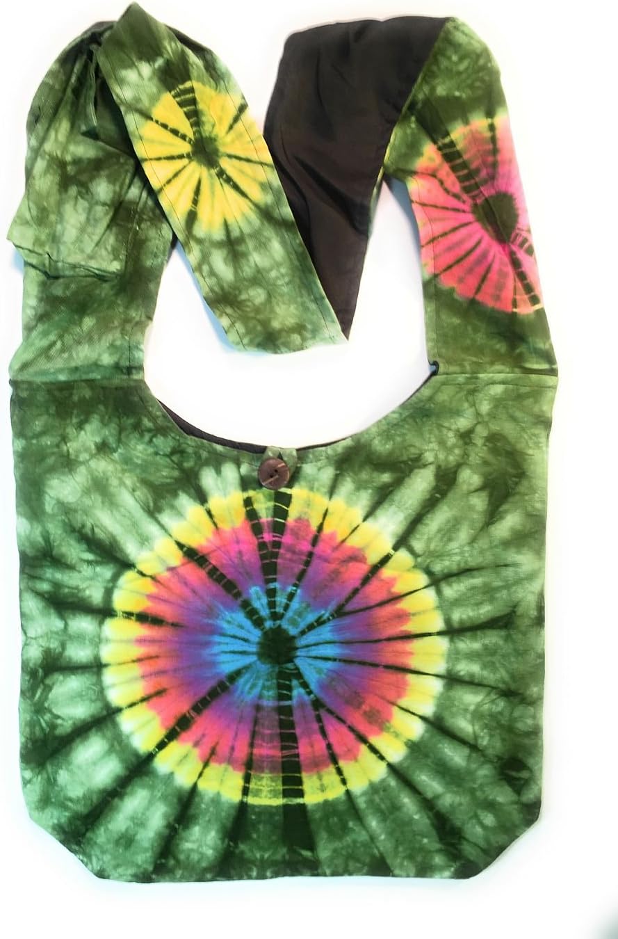 Purple Tie Dye Crossbody Shoulder Handbag Large Tanzania Ubuy