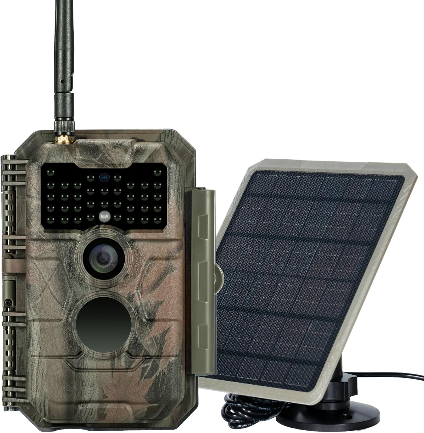 GardePro E6 WiFi Trail Camera and SP350 Solar Panel Bundle