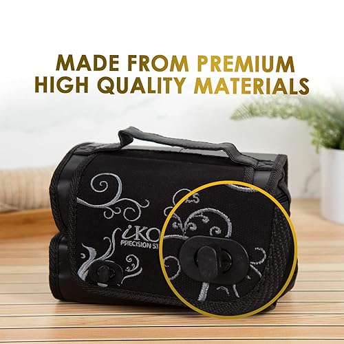 Miniatura 5 de iKonic Alisador de pelo de cerámica de turmalina y neceser colgante de fin de semana con mini alisador de pelo de viaje