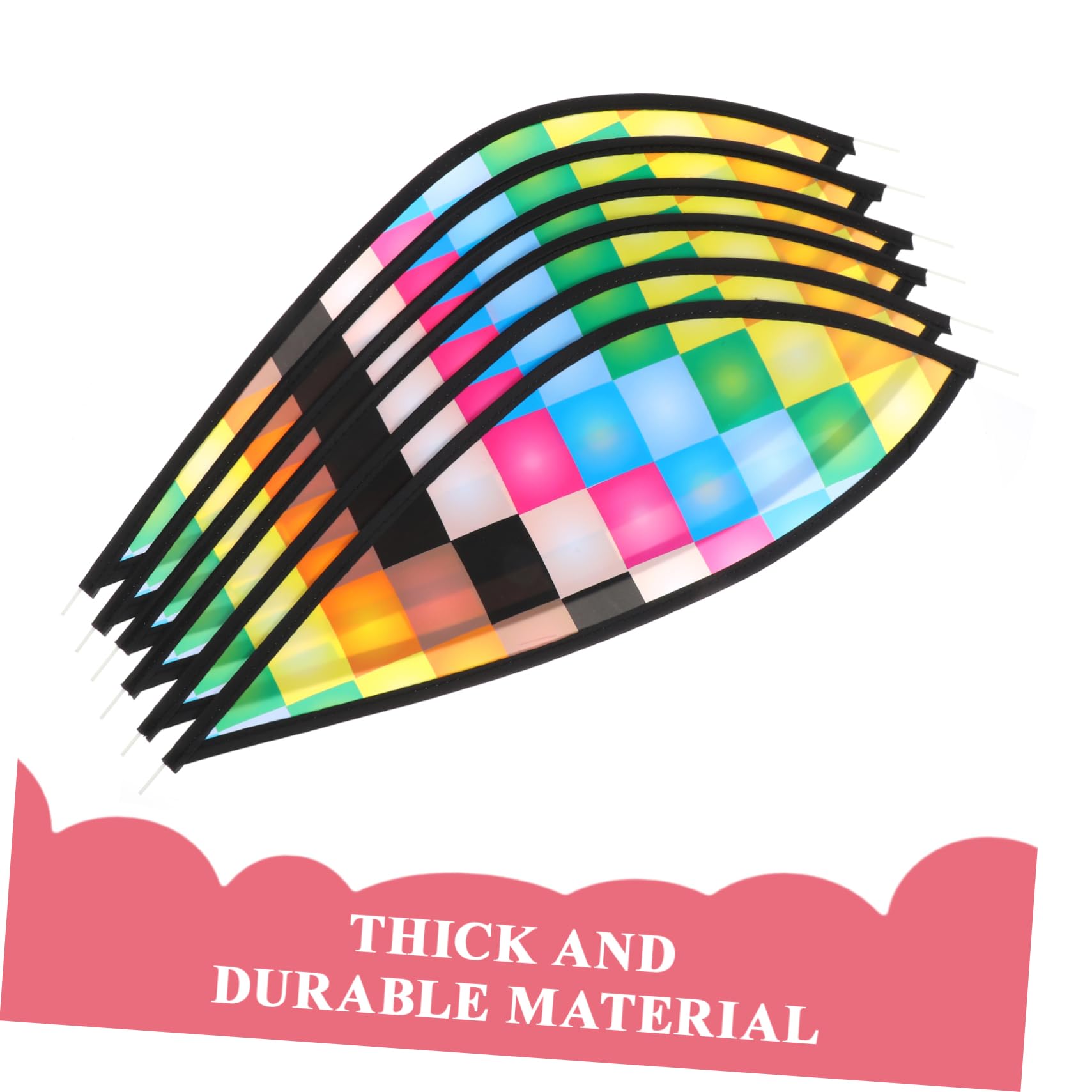 UKCOCO 3pcs Garden Windmill Decor Hot Air Balloon Cutouts Sequins Windmill for Outdoor Decorations Parties