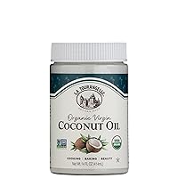 Vista 1 de La Tourangelle, Organic Virgin Coconut Oil, Unrefined, For Cooking, Baking, Hair, and Skin Care, Pure Virgin, Expeller Pressed, 14 fl oz