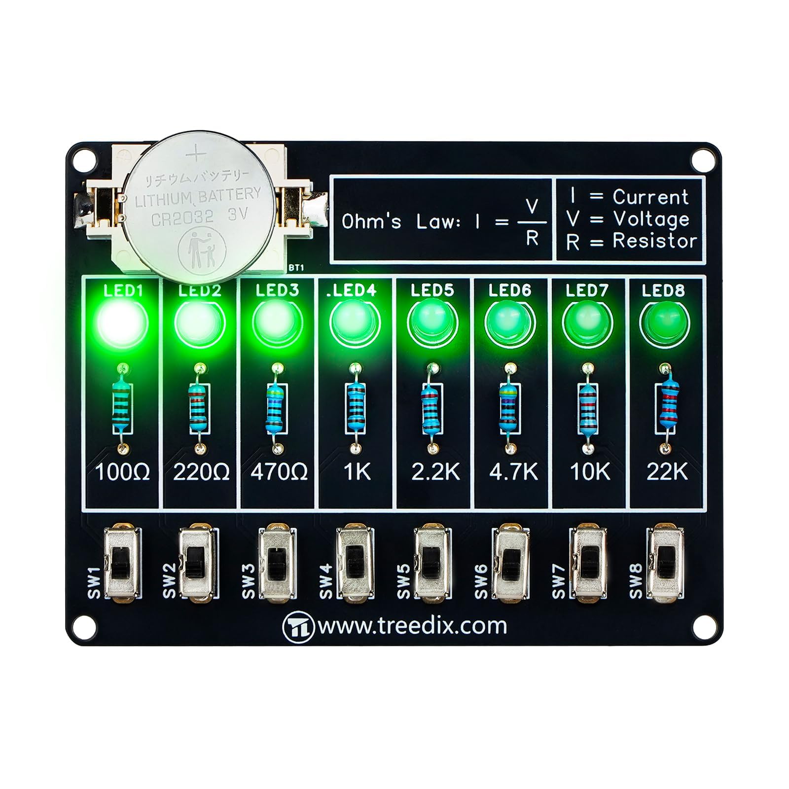 Kit Di Saldatura Fai Da Te Con Display A 6 Cifre Per Calcolatrice, Perfetto Per Studenti E Hobbisti. Impara L'elettronica Divertendoti E Costruisci Una Calcolatrice Funzionante! - 5