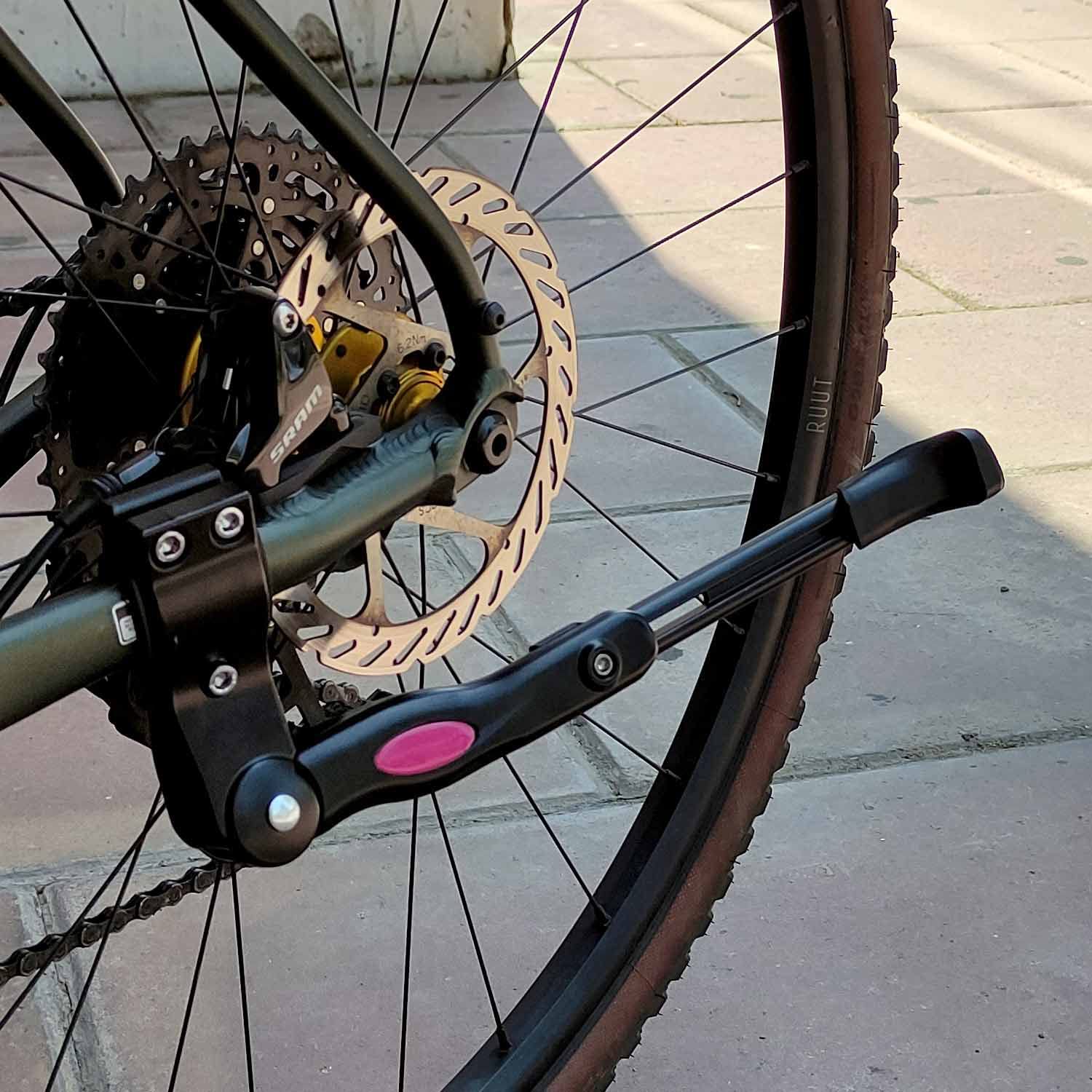 fahrradständer befestigung TÖLS mit doppelter | Ziegenbein, verstellbar 27,7 bis 31 cm | passend für 24 Zoll bis 28 Zoll 50-74-99 Photochrom Polarisiert Fahrradbrillen mit Frame:54cm