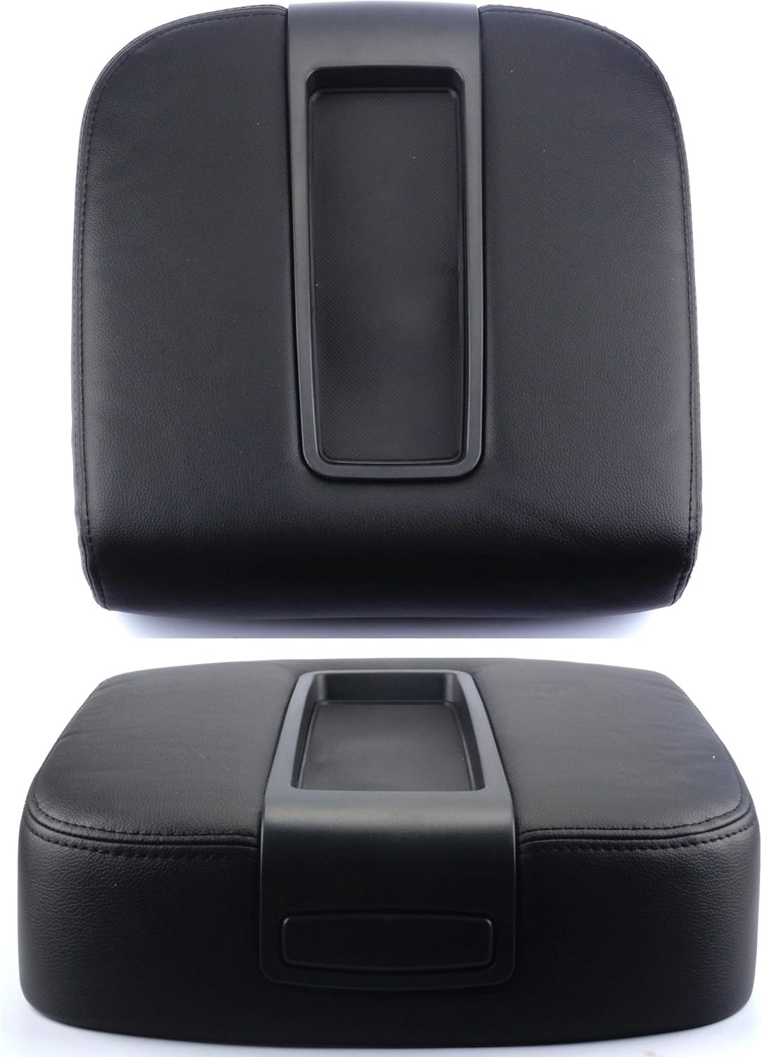 Black Dasbecan Center Console lid Armrest Cover Compatible with 2007