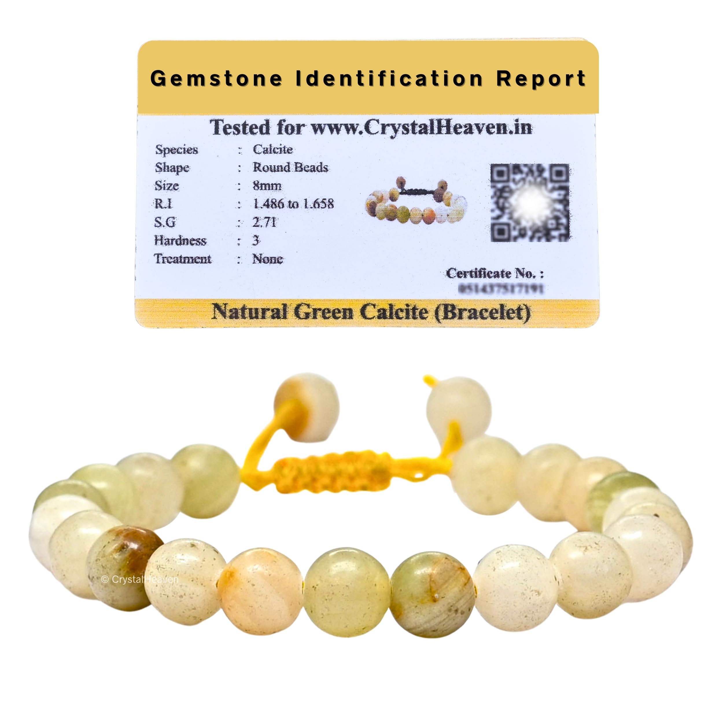 Natural Healing Crystal Bracelet for Women Men - AAA Grade Original Healing Gemstone Adjustable Bracelet for Yoga Reiki Meditation Feng Shui