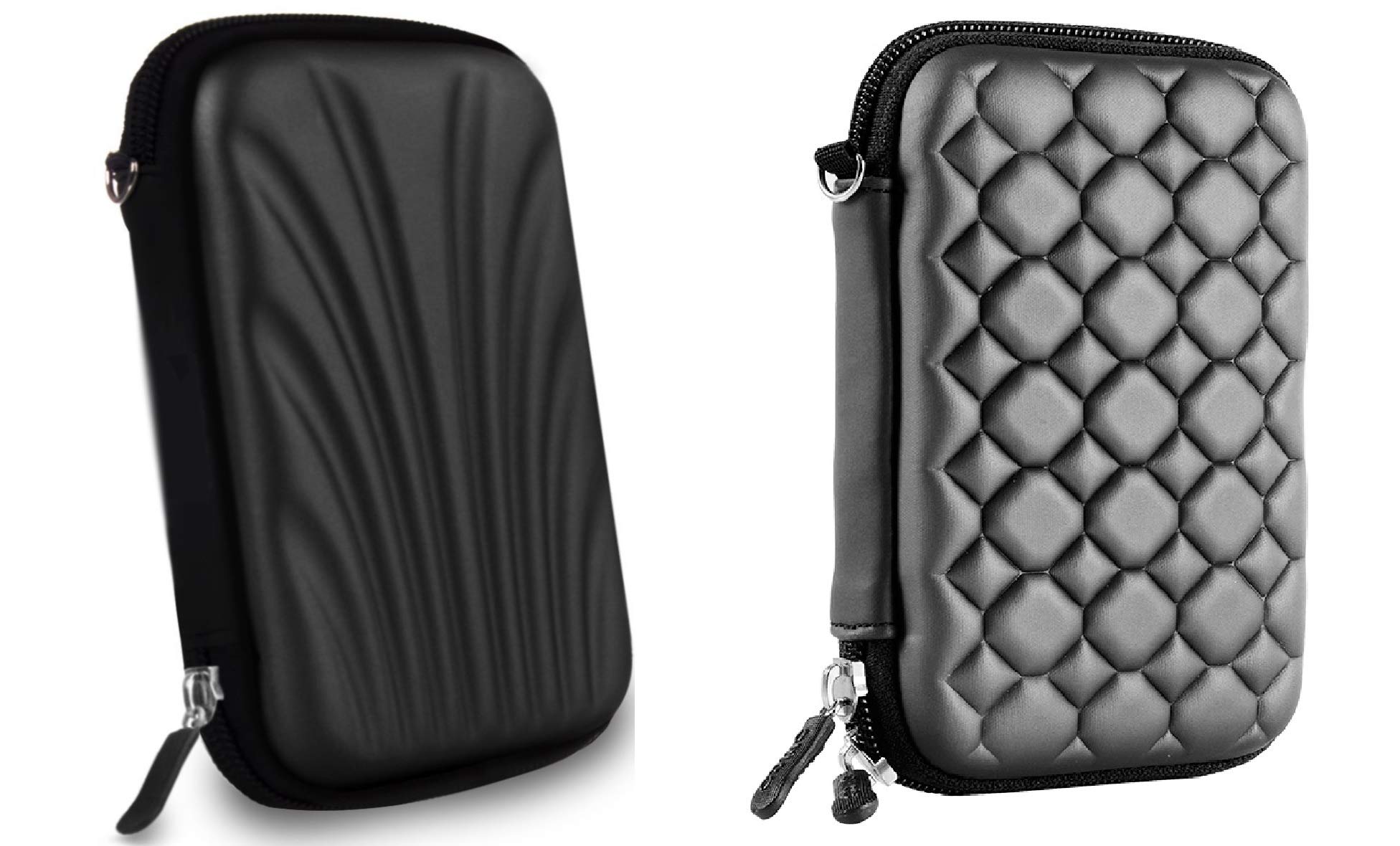 AlexVyan 2 Pcs Combo Black Special Shock Proof 2.5 Inch Laptop External Hard Disk Case Protector for Sony Transcend ADATA HP Seagate WD Toshiba Cover HDD Case Casing Carry Bag Pouch Sleeve Enclosure (B07RSJ6DKP) Amazon Price History, Amazon Price Tracker