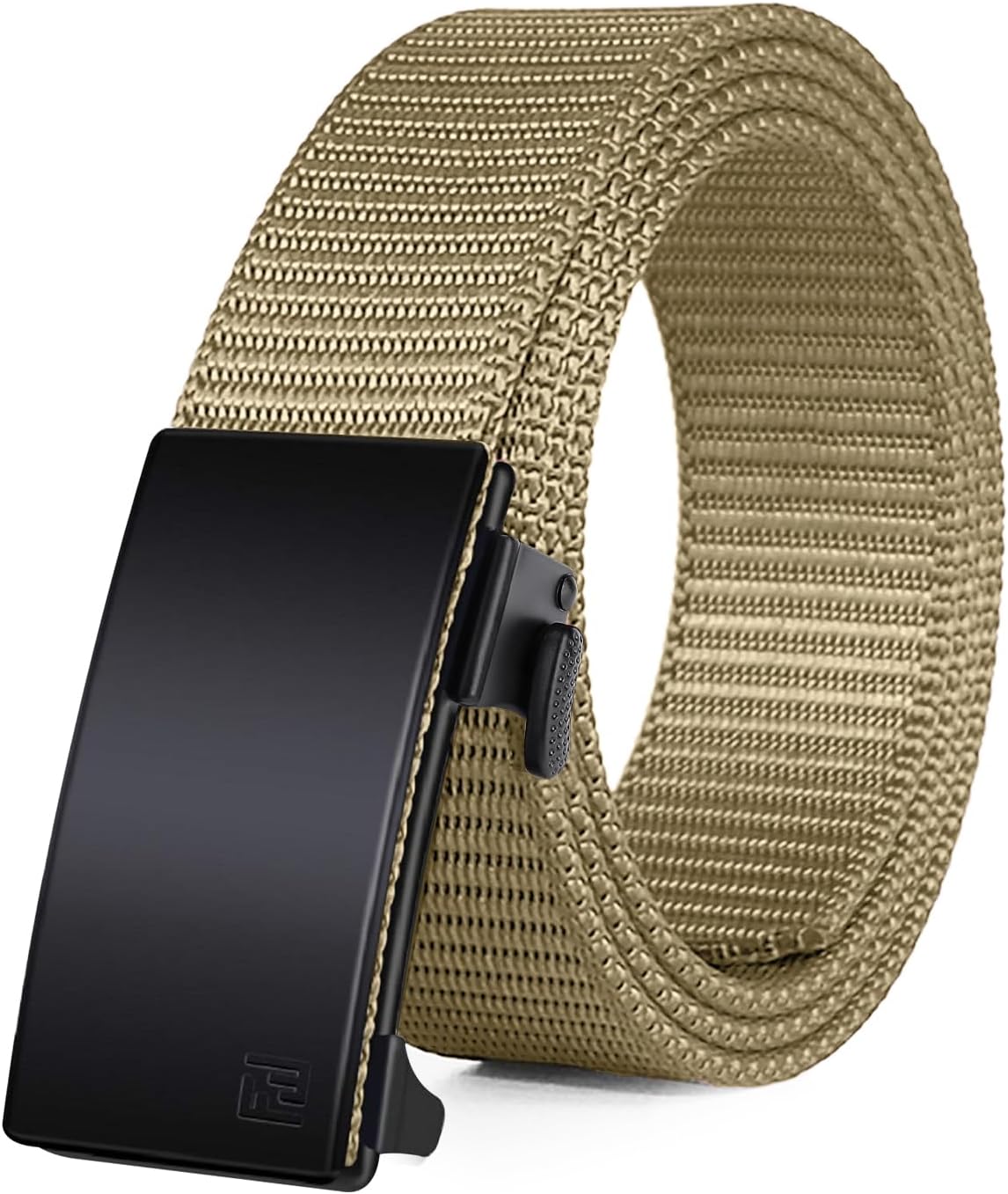 Ratchet Belts for Men - Nylon Web Belt for Golf Tactical Work Casual, Adjustable Webbing with Ratcheting Buckle